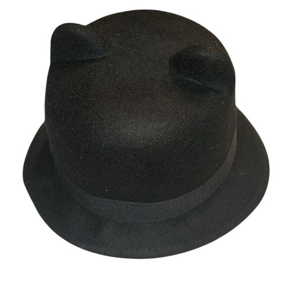 Zara Black Wool Kids Hat(Size 10-12yrs) - Picture 2 of 4